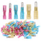 120PCS Heat Shrink Bullet Connectors Kit,Waterproof Electrical Female & Male Bullet Butt Terminals(12-10AWG,14-16AWG,18-22AWG)...