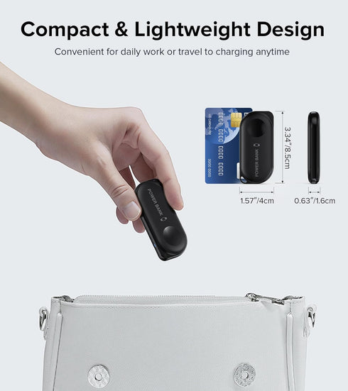 Portable Charger for Apple Watch, 1200mAh Travel Power Bank Magnetic Wireless Charger Station for iWatch Series 9/8/UItra/7/6/5/4/3/2/SE......