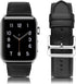 Leather Band Compatible with iWatch 42mm/44mm/45mm Genuine Leather Strap Bands Replacement for iWatch Series 1-8 Ultra 42/44/45/49 mm Bracelet Loo...