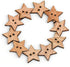 KARMELLING 100PC Wooden Star Sewing 2 Holes Buttons 19mm(6/8 inches ) x 18mm(6/8 inches )...