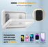 Diaclara Shower Phone Holder Waterproof-480°Adjustable Rotation, Anti-Fog High Sensitivity Touch Screen Shower Phone case for Mirror,Wall,Bathroom...