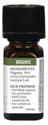 Aura Cacia Certified Organic Pure Vetiver Essential Oil, 0.25 fl. Oz...