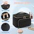 OCHEAL Makeup Bag, Multifunctional Make Travel Bag with Zipper Pouch Cute Makeup Bag Organizer for Women Girls Large Cosmetics Toiletry Brushes St...