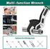2PC Adjustable Wrench,Auto Size Adjusting Wrench,0.6"-1.38"(7-35MM) Self-Adjusting Quick Wrench,Multi-Size Spring Adjustable Wrench,Auto Size Rapi...