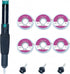 Solder Sucker Tool and 6PCS Solder Wicks?2.5mm Width,1.5m Length?3PCS Pewter Nozzle No-Clean Soldering Wick Wire Roll and Disassemble Electrical C...