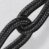 4FT Multi Splitter Charging Cable,3 in 1 Multi Charging Cable Black Nylon Cord,USB C to Lightnning + USB-C + Micro Port for Apple i-Phone 14/13,iP...