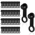 50Pcs Brake Bleeder Rubber Caps Dust Cover Brake Bleed Nipple Cap Brake Bleeder Screw Caps Grease Fitting Cap for Cars and Motorcycles...