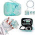CameCosy DIY Phone Charger Cover Storage Sets USB Earphone Wire Saver Cable Organizer with Travel Storage Bag, Soft Cute Cable Protector Phone Cha...