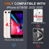 RMOCR for iPhone 8/7/SE 2022 2020 Case with Screen Protector,Military Grade Heavy Duty Shockproof Phone Cover with Wrist Lanyard Strap for iPhone ...