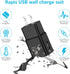 Adaptive Fast Charger Kit, KAIMENGLONG Quick Charge USB Wall Charger for Samsung Galaxy S21 /S21 Ultra 5G / S10 /S20 / S10e / S9 /S8 /Plus/Edge/Ac...