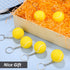 24 Pack Tennis Ball Yellow Keychains Mini Foam Tennis Ball Keychain Sport Keychains for Sports Party Favors, School Carnival Reward, Party Bag Gif...