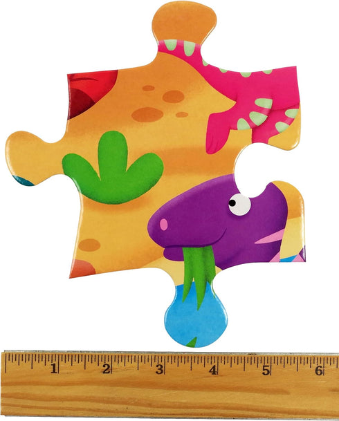 Peter Pauper Press Dinosaurs Kids' Floor Puzzle (48 Pieces) (36 inches Wide x 24 inches high)...