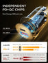 AINOPE USB C Car Charger 48W Super Mini All Metal Fast USB Car Charger Adapter Dual Port PD&QC 3.0 Compatible with iPhone 13 12 11 Pro Max X XR 8 ...