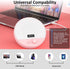 Jeecoo A10 USB Plug-N-Play Laptop Speakers Bluetooth Computer Speakers with Small & Portable, Easy-Access Volume Knob, Small Speaker for PC Deskto...
