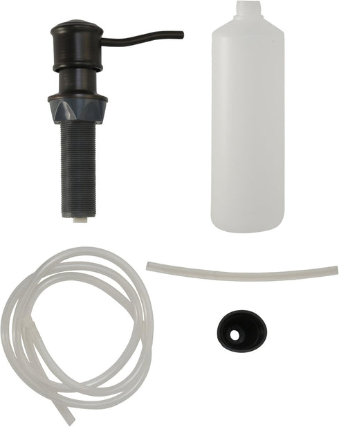Danco 10042 Soap Dispenser with Curved Nozzle, 1 Pack, Oil Rubbed Bronze...