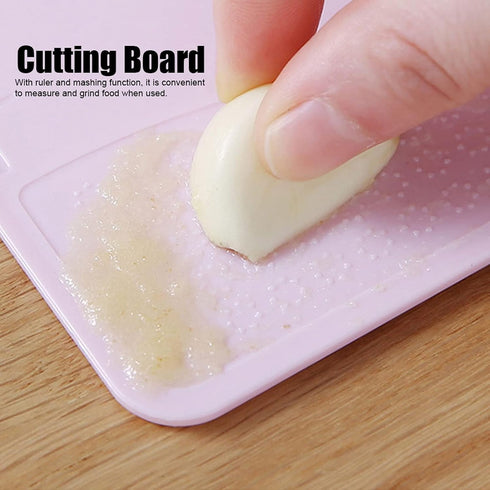 Small Cutting Board, Kitchen Cutting Board Folding Cutting Board Cutting Boards for Kitchen Plastic Cutting Board Pink Fruit Cutting Board Mini Cu...