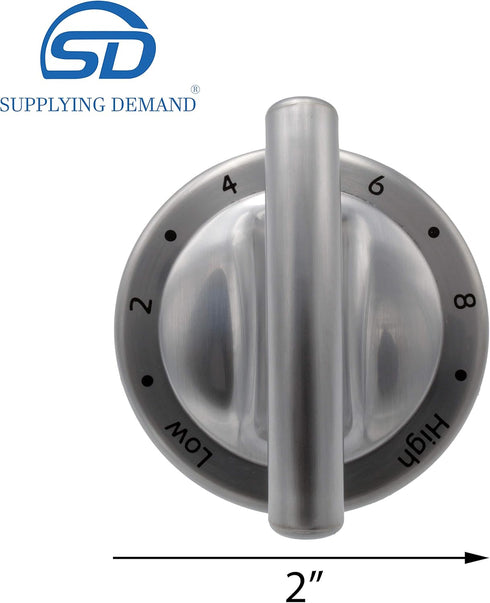 Supplying Demand 74011493 7737P395-60 Electric Range Control Knob Replacement...