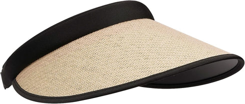 Wide Brim Sun Visor Hat Large UV Protective Golf Beach Cap Womens Beach Straw Hats Outdoor Tennis Caps Visors...