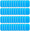 50 Pcs/25 Packs Pads Abs Trainer Replacement Gel Sheet for Abdominal Muscle Trainer, Accessory for Ab Workout Toning Belt....