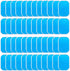 50 Pcs/25 Packs Pads Abs Trainer Replacement Gel Sheet for Abdominal Muscle Trainer, Accessory for Ab Workout Toning Belt....