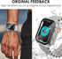Ultra Look - Fullife 2 in 1 Compatible with Apple Watch Case Series 9 45mm Waterproof Screen Protector, Front & Back Full Protective Bumper Face C...