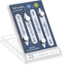 Wuerkin Stiffs Plastic Magnetic Collar Stays As Seen on Shark Tank | Stiff-N-Stays Collar Inserts...