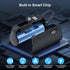 Mini Portable Charger 5000mAh Power Bank for iPhone, USB C Cell Phone Portable Power, LCD Display Battery Pack Compatible with iPhone 15/15 Pro Ma...