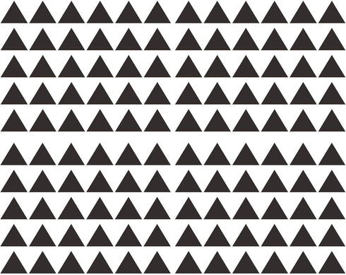 120 Pcs/Set Triangle Wall Pattern Decal Vinyl Stickers for Kids Boy Girl Baby Bedroom Playroom Art Decorations Removable Decor Home House Design Y...