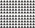 120 Pcs/Set Triangle Wall Pattern Decal Vinyl Stickers for Kids Boy Girl Baby Bedroom Playroom Art Decorations Removable Decor Home House Design Y...