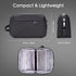 DDgro Travel Organizer Electronics Mini Pouch, Small Accessories Case for Cable/Charger & Cords/Tech Essentials (Black-Mini)...