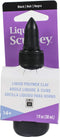 Liquid Sculpey Liquid Polymer Oven-Bake Clay, Black, 1 oz. bottle, Great for jewelry, holiday, DIY, mixed media, window clings, home décor and mor...