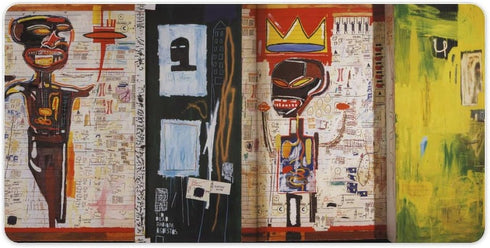 Jean Michel Basquiat Grillo Art Computer Essentials Work Home Office Supplies 30x60cm...