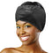 DONNA Silky Satin Hair Wrap, Luxurious Head Wraps for Black Women, Premium Silk Hair Wrap for Nighttime Protection and Style Black Satin Headband,...