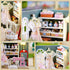 Flever Dollhouse Miniature DIY House Kit Creative Room with Furniture for Romantic Valentine's Gift (Beatific Atelier)...