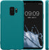 kwmobile Case Compatible with Samsung Galaxy S9 Case - Soft Slim Protective TPU Silicone Cover - Teal Matte...