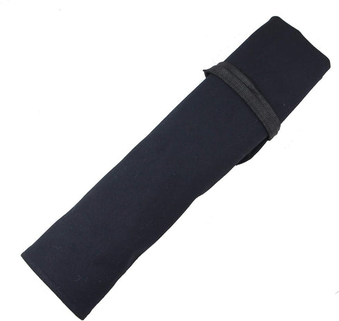 Chef's Knife Roll Up Bag Travel Chef Knife Case Carrier Storage Bag (Black, 5 Slots)...