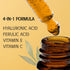 Advanced Skincare Serum, Non-Greasy & Organic Formula, Deeper Skin Penetration. Contains 15% Vitamin C, 1% Vitamin E, 0.5% Ferulic, and 9% Hyaluro...