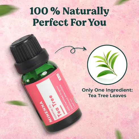 | Eucalyptus Essential Oil | 100% USDA Certified Organic Oil for Message, Diffuser & for Henna Hair Powder l Premium Therapeutic Grade (.16 Fl Oz)...
