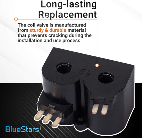 Ultra Durable W10328463 Dryer Coil Valve Replacement Part by Blue Stars – Exact Fit for Whirlpool & Kenmore Dryers - Replaces W10273784 W10295524