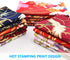 30Pcs 8 x 10 Inch Fat Quarters Cotton Fabric Bundle Squares Patchwork, Japanese Style Printed Cotton Wrapping Cloth Quilting Fabric Bundles for DI...