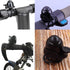 Bicycle Bell for Adult Bikes, Adjustable Rubber Ring Aluminum Black Kids Bike Bell, Toddler Bicycle Bells for Handlebars, Loud Cycling Ring Bell f...
