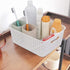 6-pack Plastic Weave Storage Basket, Small Basket, 10" x 7.48" x 4.13" Blue,white...