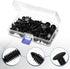 100 Pcs Medium Multi Gauge Rivet Patio Strapping Fasteners 3/16 Inch or 7/32 Inch Hole Lawn Chair Webbing Patio Chair Repair Kit for Outdoor Furni...