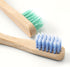 Kids Bamboo Toothbrushes Biodegradable Handle BPA Free Eco Friendly Children Size, FSC Certified and PETA Approved, Pack of 6 (Spiral Soft Nylon B...