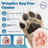 Dog Paw Cleaner, Portable Waterless Cleaning Shampoo for Dogs Foot Washer, Silicone Dogs Cat Foot Grooming Brush for Muddy Paws Rose Scent...