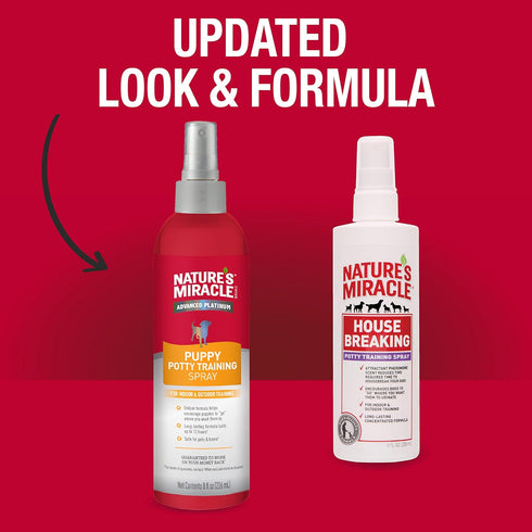 Nature's Miracle Advanced Platinum Puppy Potty Training Spray 8 Oz, Dog Training Aid...