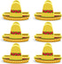 Sombrero Chip Clips, 6 Set Bag Clips, Tight Food Saver, Snack Bag Sealer, Air Tight Seal Grip for Food Storage, Chip Clip Bag Clip Food Clips, Fun...