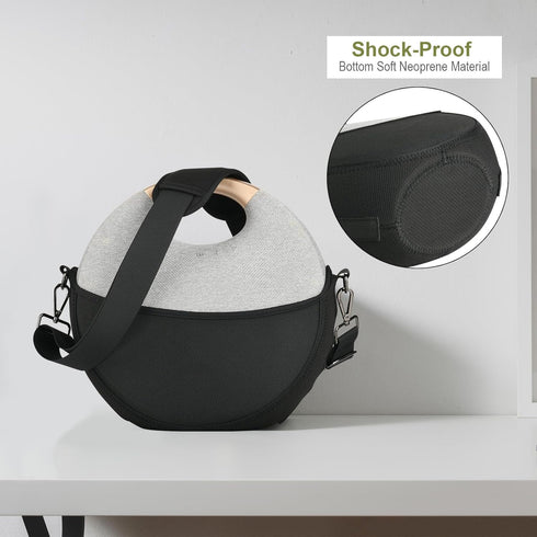 TXEsign Travel Carrying Cover Case for Harman Kardon Onyx Studio 6 Wireless Bluetooth Speaker, Soft Mesh Case Speaker Carrying Bag Cover with Adju...