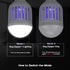 Bug Zapper Light Bulb 2-in-1 Indoor Mosquito Zapper Gnat Trap- Electric Fly Insect Killer&Bug Catcher for Home Backyard Patio...