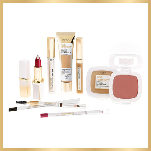 L'Oreal Paris Age Perfect Face Blurring Primer Infused with Caring Serum Smoothes Liners and Pores...